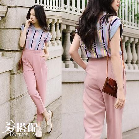 八分裤搭配,清凉一夏
