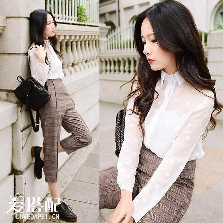 八分裤搭配,清凉一夏